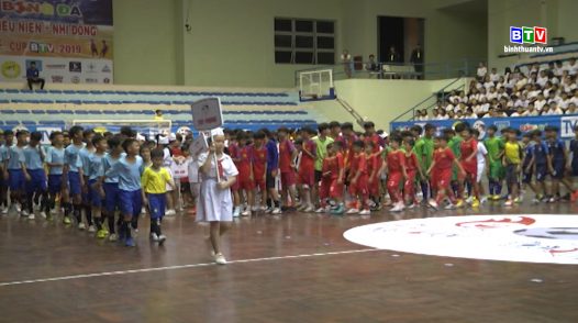 Khai mạc giải bóng đá thiếu niên - nhi đồng Bình Thuận 2019