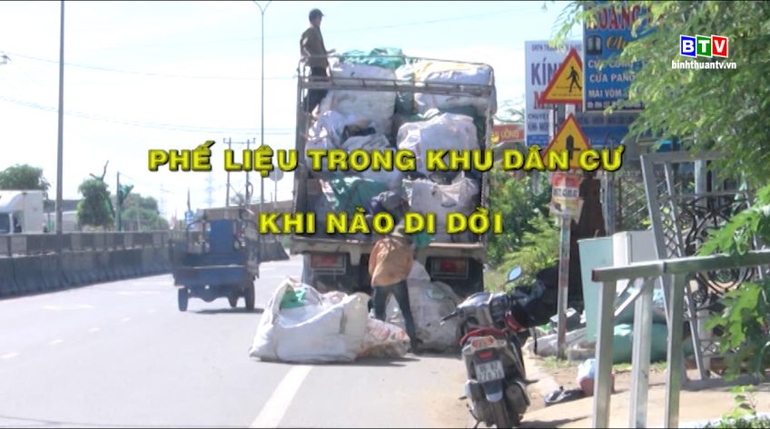 Phế liệu trong khu dân cư khi nào di dời?