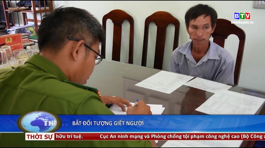 Bắt đối tượng giết người xảy ra đêm 30/9/2019 tại Phước Thể - Tuy Phong.