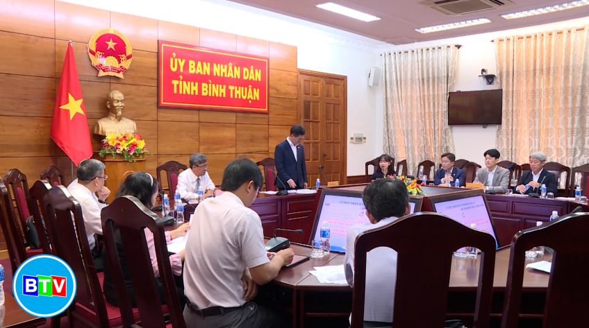 Lãnh đạo UBND tỉnh tiếp và làm việc với Đoàn công tác Tp. Sokcho - Hàn Quốc