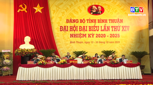 Ngày làm việc thứ 2, Đại hội Đại biểu Đảng bộ tỉnh Bình Thuận lần thứ XIV, nhiệm kỳ 2020 - 2025
