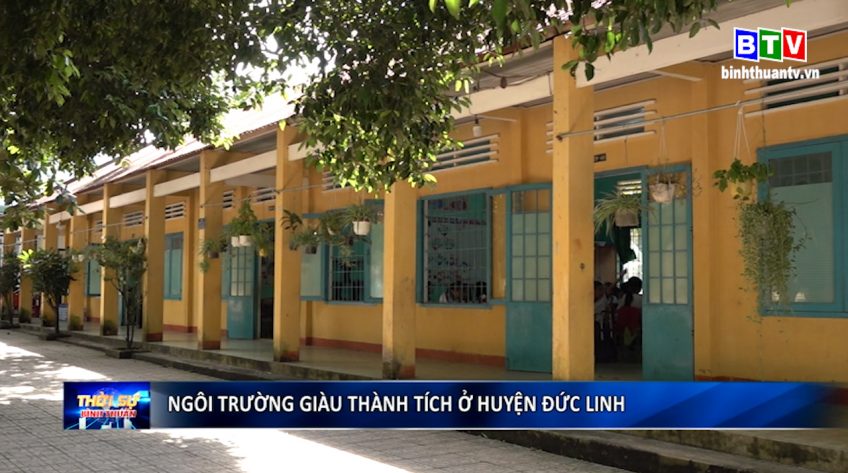 Ngôi trường có nhiều thành tích ở Đức Linh