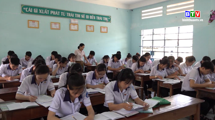 Bình Thuận: Gấp rút ôn tập cho học sinh lớp 12