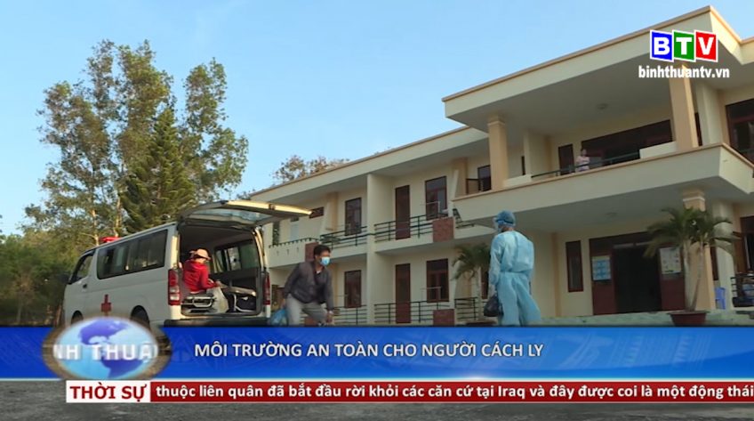 Dịch Covid - 19: Môi trường an toàn cho người cách ly