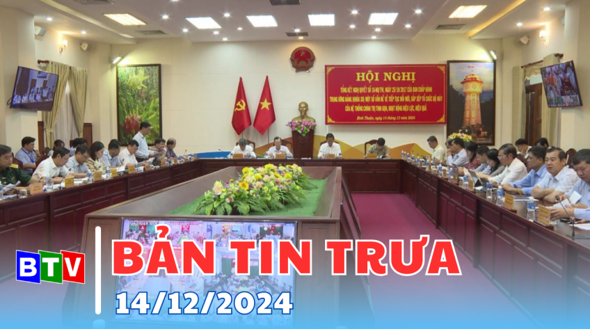 Bản tin trưa 14-12-2024