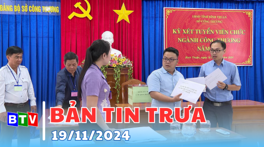 Bản tin trưa – 19/11/2024