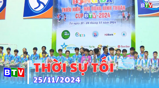 Thời sự tối - 25/11/2024