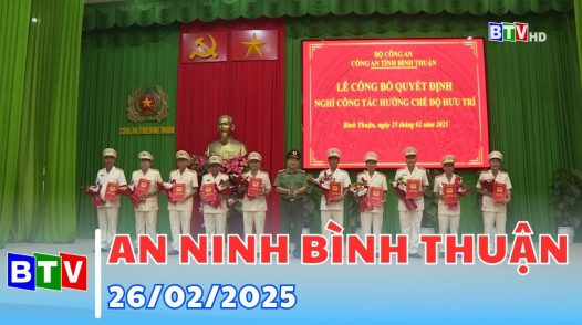 An ninh Bình Thuận | 26/02/2025