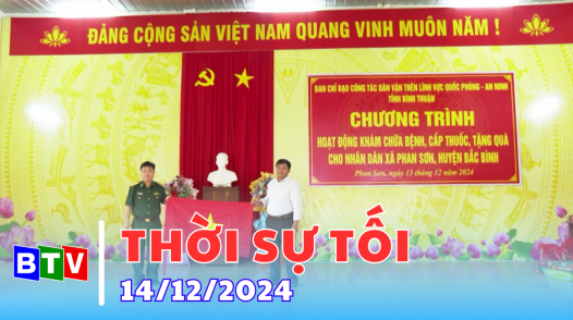 Thời sự tối 14-12-2024