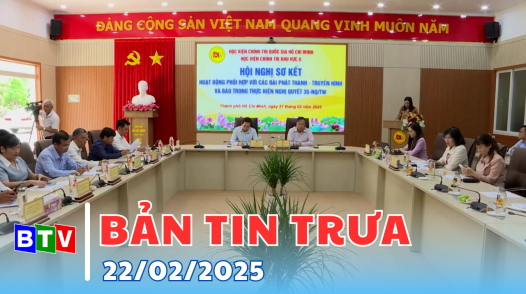 Bản tin trưa | 22.02.2025