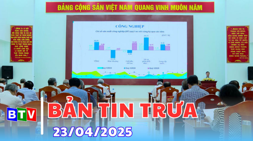 Bản tin trưa | 23.4.2025