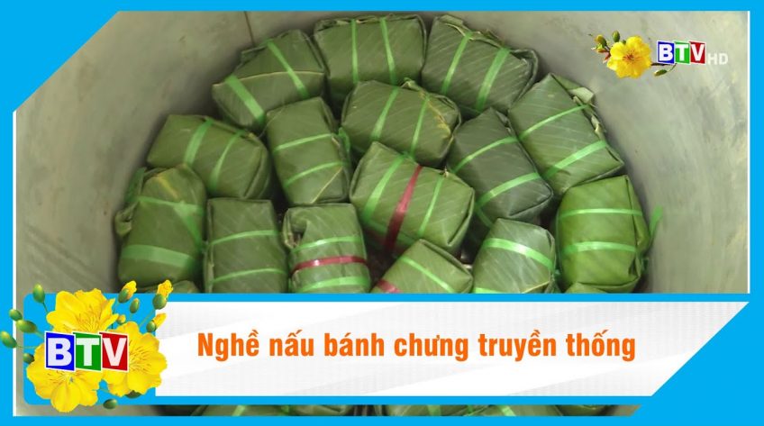 Nghề nấu bánh chưng truyền thống