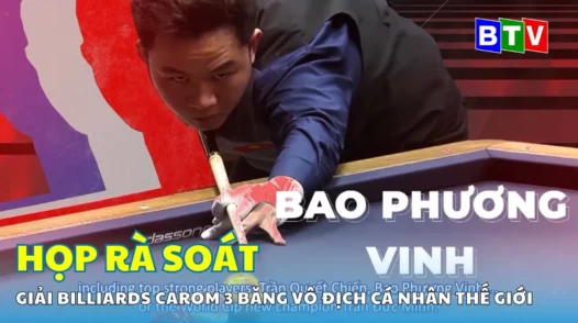 Họp rà soát công tác tổ chức Giải Billiards Carom 3 băng Vô địch cá nhân thế giới lần thứ 76