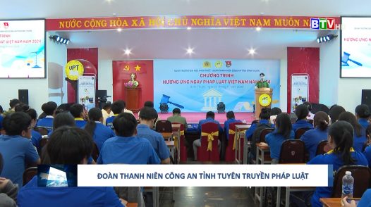 Đoàn Thanh niên Công an tỉnh tổ chức chương trình tuyên truyền pháp luật