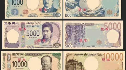 Nhật Bản thay đổi tiền giấy sau 20 năm