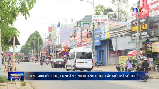 Hơn 6.400 tổ chức, cá nhân kinh doanh được cấp mới mã số thuế