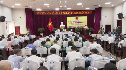 Phiên Khai mạc Kỳ họp 19 – Hội đồng Nhân dân tỉnh Bình Thuận (khóa XI)