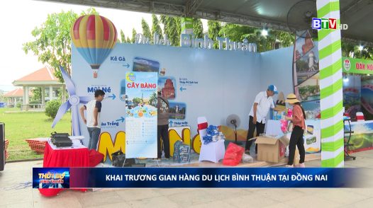 Khai trương gian hàng du lịch Bình Thuận tại Đồng Nai