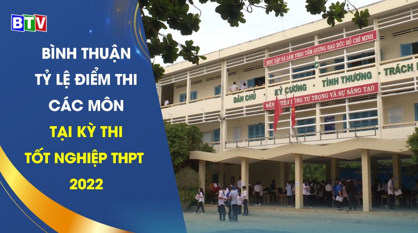 Bình Thuận: Điểm thi tốt nghiệp THPT 2022 - môn GDCD tiếp tục dẫn đầu bài thi đạt điểm từ 5 trở lên