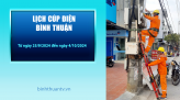 Thông báo lịch tiếp xúc cử tri sau kỳ họp thứ 8, Quốc hội khóa XV