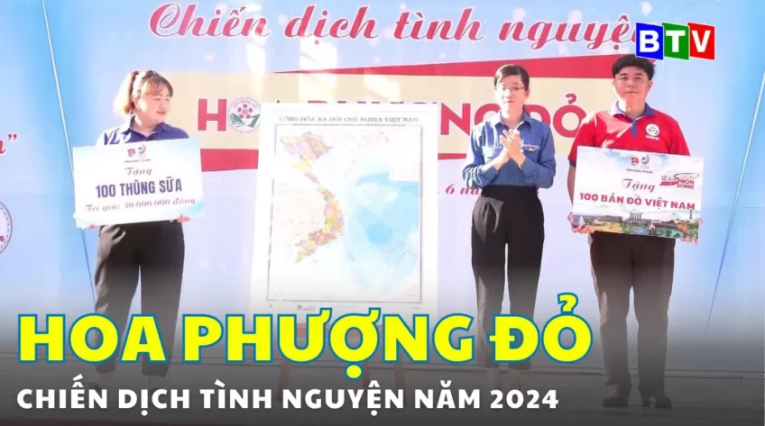 Tỉnh đoàn ra quân chiến dịch tình nguyện “Hoa Phượng Đỏ” năm 2024