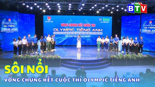 Sôi nổi tranh tài tại vòng chung kết Cuộc thi Olympic Tiếng Anh