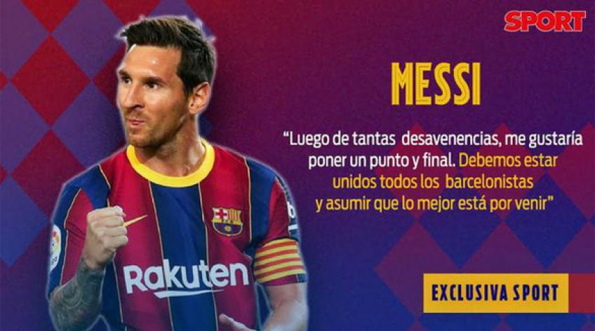 Messi xin lỗi và mong muốn kết thúc mọi tranh cãi ở Barca