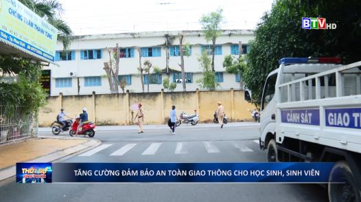 Tăng cường các giải pháp đảm bảo ATGT cho học sinh, sinh viên.