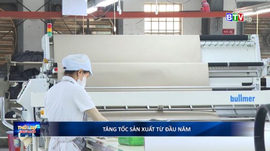 Tăng tốc sản xuất từ đầu năm