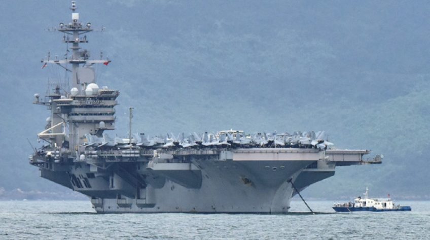 Corona tấn công tàu sân bay USS Theodore Roosevelt, hạm trưởng viết tâm thư kêu cứu