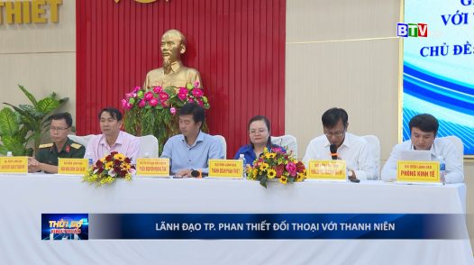 UBND TP. Phan Thiết đã tổ chức chương trình đối thoại với thanh niên năm 2024