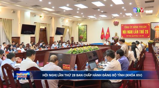 Hội nghị lần thứ 28 Ban Chấp hành Đảng bộ tỉnh (khóa XIV) tập trung đánh giá toàn diện về tình hình kinh tế - xã hội năm 2024