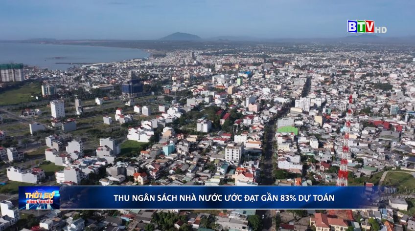 Trong 10 tháng của năm 2024, thu ngân sách nhà nước ước toàn tỉnh đạt gần 83% dự toán.