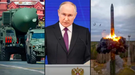 Ông Putin: Nga đang cân nhắc thay đổi học thuyết hạt nhân