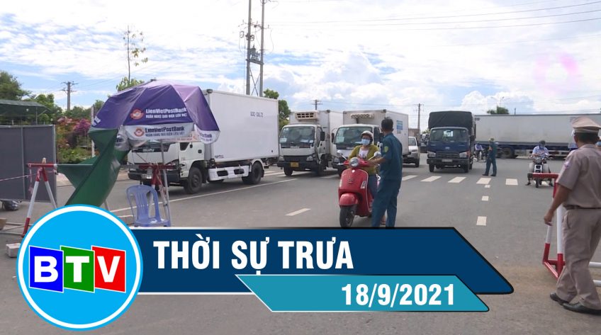 Thời sự trưa | 18.9.2021