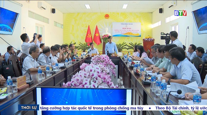 Bình Thuận họp báo thông tin về dự án hồ chứa nước Ka Pét