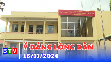 Ý đảng lòng dân 16-11-2024