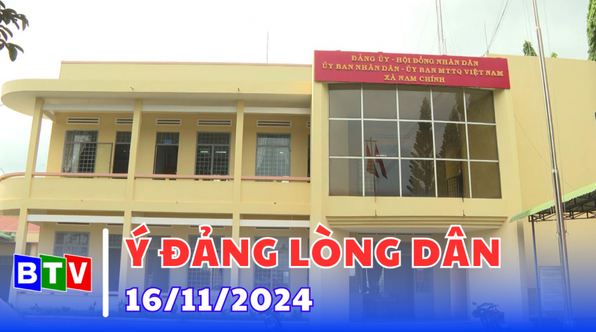 Ý đảng lòng dân 16-11-2024