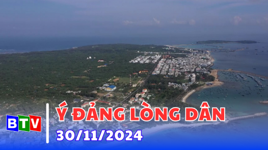 Ý đảng lòng dân 30-11-2024