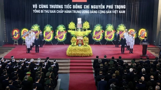 Lễ truy điệu và an táng Tổng Bí thư Nguyễn Phú Trọng